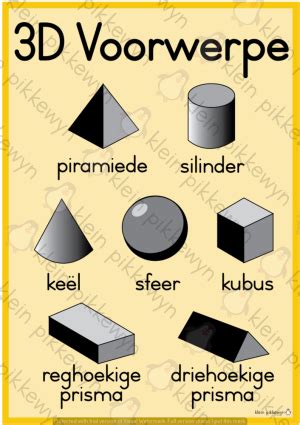 2D Vorms en 3D Voorwerpe - Classroom101