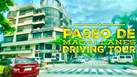 Paseo De Magallanes Commercial Center Driving Tour Magallanes Village Makati - YouTube