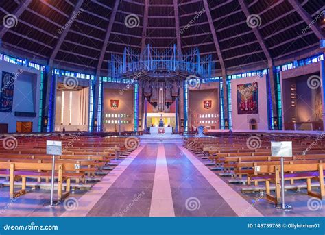 LIVERPOOL, UK, 26 MAY 2019: a View Documenting the Interior of the ...