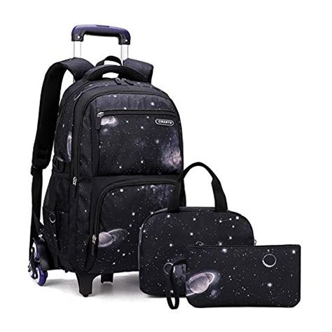 MITOWERMI Boys Rolling Backpacks Kids' Luggage Wheeled Bags Kids ...