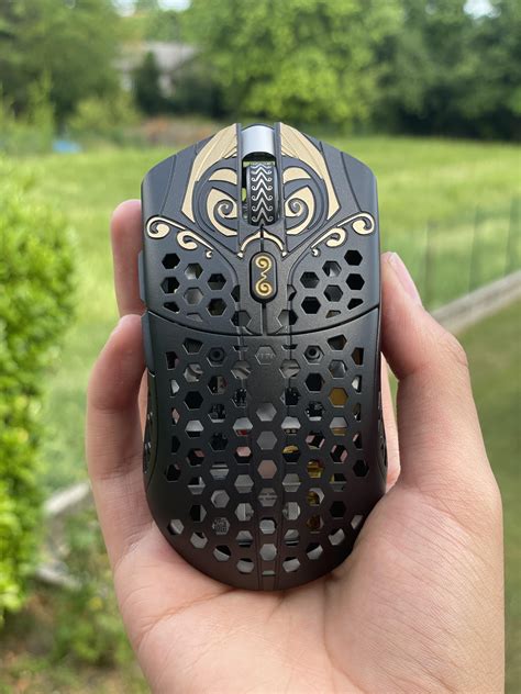 Ninja Air 58 with Parachord and custom shell from Space Caps 😍😍 : FinalMouse