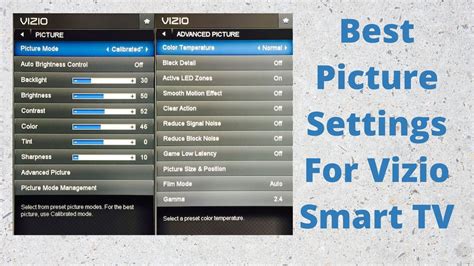 Best Picture Settings For Vizio Smart TV- For All Models - Tech Thanos