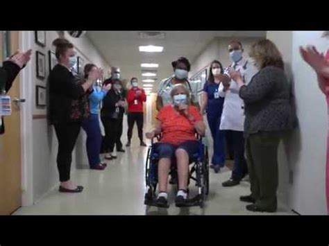 UHS Binghamton General Hospital COVID-19 Patient Discharge - YouTube