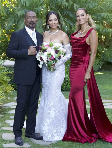 Eddie Murphy’s daughter Bria marries fiancé in romantic Beverly Hills ...