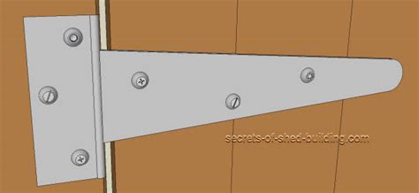 Shed Door Hinges - The Complete Guide