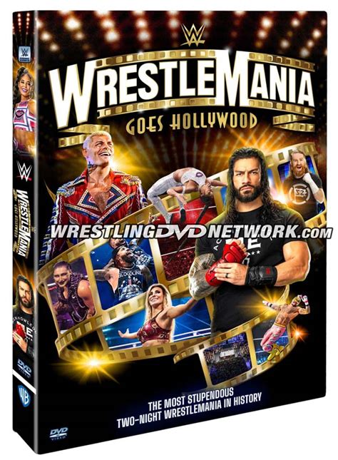 WWE WrestleMania 39 DVD Gets Release Date & Early Cover Artwork ...