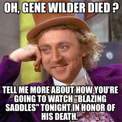 Blazing saddles Memes