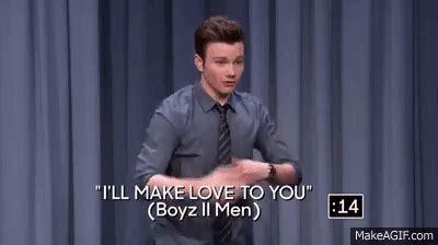 Charades with Halle Berry and Chris Colfer - Part 2 on Make a GIF