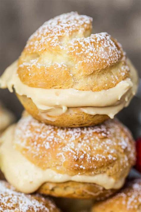 Homemade Cream Puff Recipe - Valentina's Corner