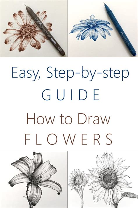 Learn To Draw Flowers Book / These simple drawings are a great way to start. - annialexandra