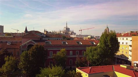 Aerial View Of Duomo Di Milano Galleria Stock Footage SBV-327793746 - Storyblocks