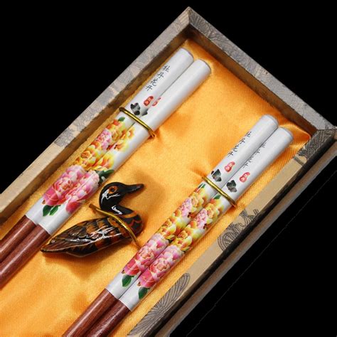 Craft Chopsticks Gift Box Wedding Gifts Chinese Characteristics ...