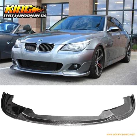 For 2004 2010 BMW E60 E61 M Tech M Sport Only HG Style Front Bumper Lip ...