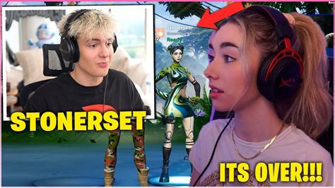 CLIX Finally CHANGES SOMERSET's Name To This, Then 1v1 Her! (Fortnite Moments) - YouTube