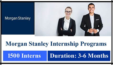 Morgan Stanley Internship Programs 2023 For Graduate Candidates