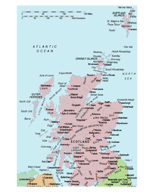 Map of Scotland | PDF