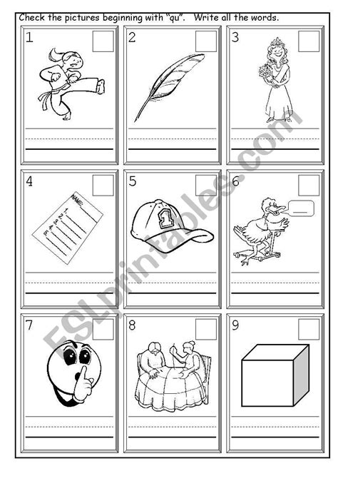 qu digraph worksheet digraph phonics worksheets blends worksheets - qu sound worksheets qu ...