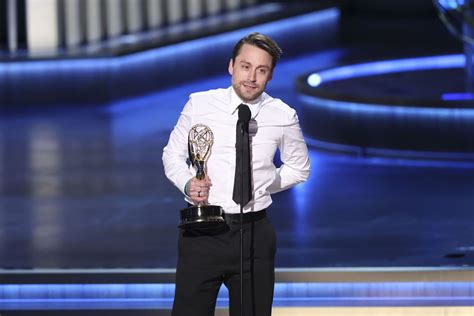 Kieran Culkin Shares Why He Asked Wife for More Kids at Emmy Awards