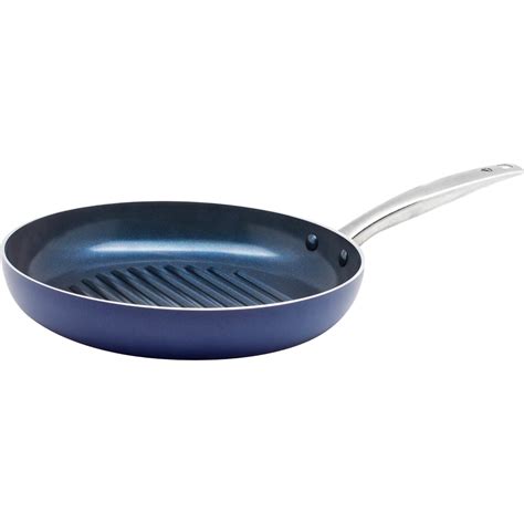 Blue Diamond 11 In. Round Grill Pan | Cookware | Household | Shop The ...