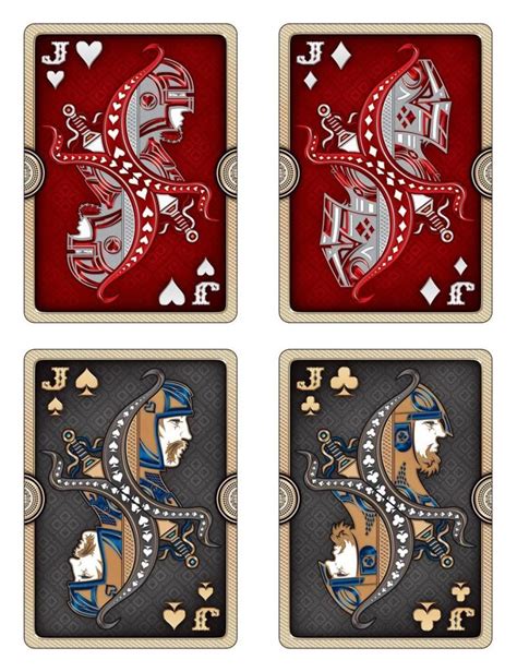 Ornate Playing Cards – Early Design Stages | Vintage playing cards, Cards, Playing cards