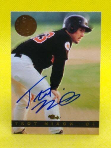 Trot Nixon 1993 Classic Images AUTOGRAPH #54 | eBay