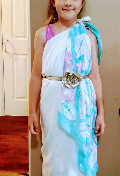 My daughters DIY roman costume for school this week | Roman costume ...