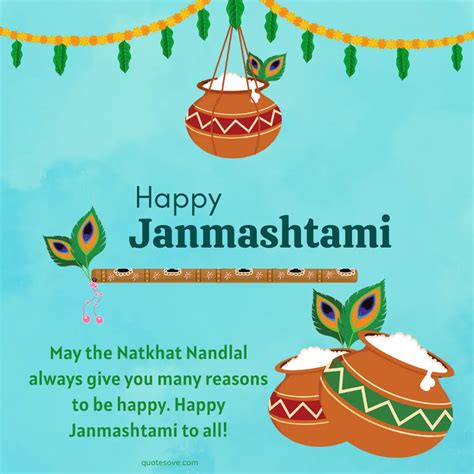 Happy Janmashtami Quotes 2024 Wishes, and Messages » QuoteSove