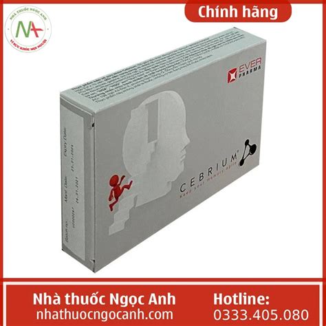 Thuốc Cebrium Ever Pharma là thuốc gì, giá bao nhiêu, mua ở đâu