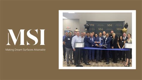 MSI Surfaces Celebrates the Opening of its Milwaukee, WI location in ...