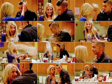 Quinn and Puck baking - Glee Photo (9671814) - Fanpop