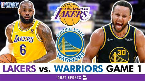 Lakers vs. Warriors Game 1 Live Streaming Scoreboard, Play-By-Play ...