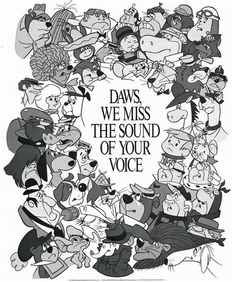 Daws Butler - Hanna-Barbera Voice Actor Tribute, 1988 | Flickr