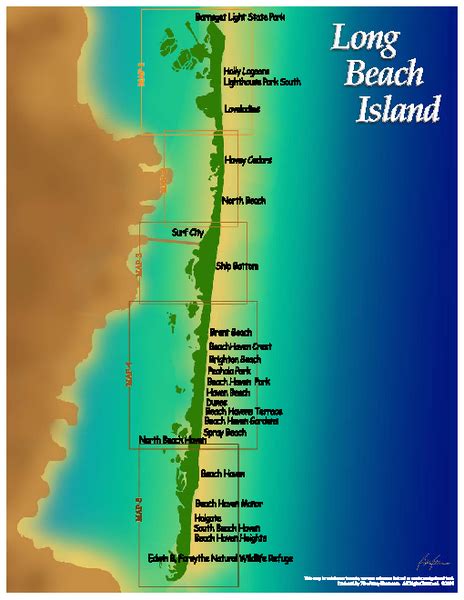 Long Beach Island New Jersey Map - Long Beach Island New Jersey • mappery