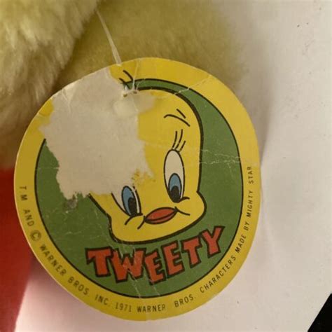 Vintage Tweety Bird Plush 1971 | #4588595422