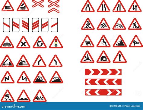 Cautionary Traffic Signs Stock Image | CartoonDealer.com #29727559