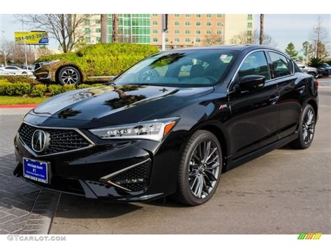 Majestic Black Pearl 2019 Acura ILX A-Spec Exterior Photo #131919435 | GTCarLot.com