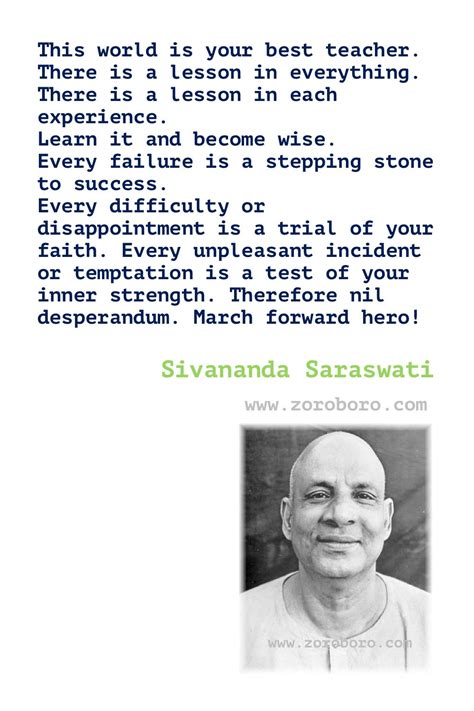 Swami Sivananda Quotes. Sivananda Saraswati Teachings. Sivananda ...