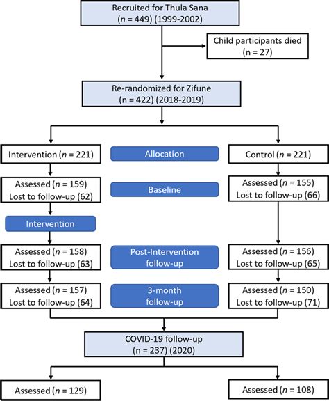 CONSORT Flow Diagram for Cohort Studies | Download Scientific Diagram