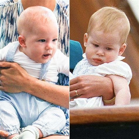 Little Lookalike! Archie Is Spitting Image of Young Harry at 1st Royal Engagement - Health ...