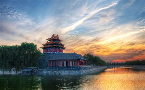 Download China Beijing Man Made Forbidden City 4k Ultra HD Wallpaper