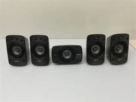 LOGITECH Z906 5.1 Surround Sound Speaker System THX Dolby Digital ~ Tested $135.00 - PicClick