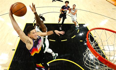 Suns roll past Bucks to grab 2-0 series lead in NBA Finals