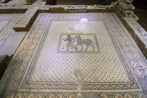 Mosaic in the Sanliurfa Museum, Turkey Editorial Photo - Image of ...