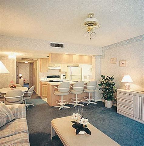 Ocean Landings Resort Cocoa Beach Florida Living Dining Area - East Coast Condo Rentals