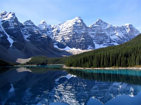 Canadian Rockies' Moraine Lake Free Stock Photo - Public Domain Pictures