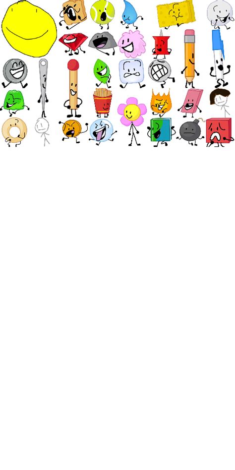 Bfdia characters | Theme Plaza