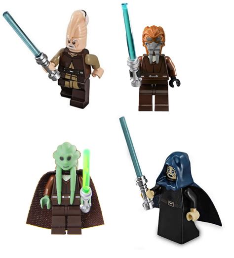 LEGO Star Wars: Jedi Lot #1 - Ki Adi, Barriss Offee, Plo Koon and Kit Fisto