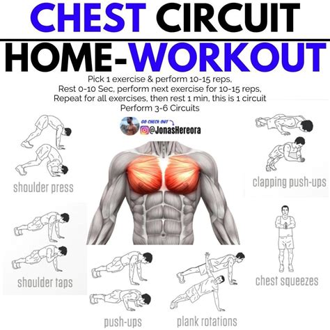 Home Chest Workout | The Best Chest Exercises To Do At Home | Chest ...