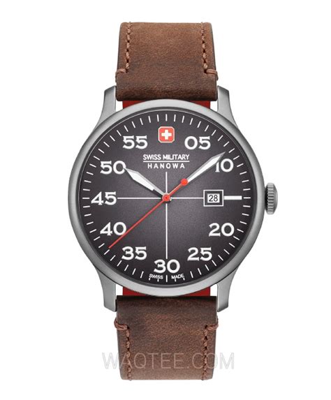 Swiss Military Hanowa Active Duty Brown Leather For Men 4326.30.009