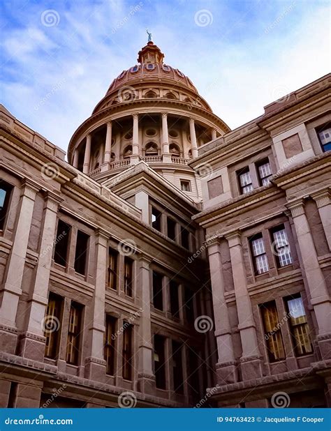 Texas State Capitol Building in Austin Texas Stock Image - Image of ...